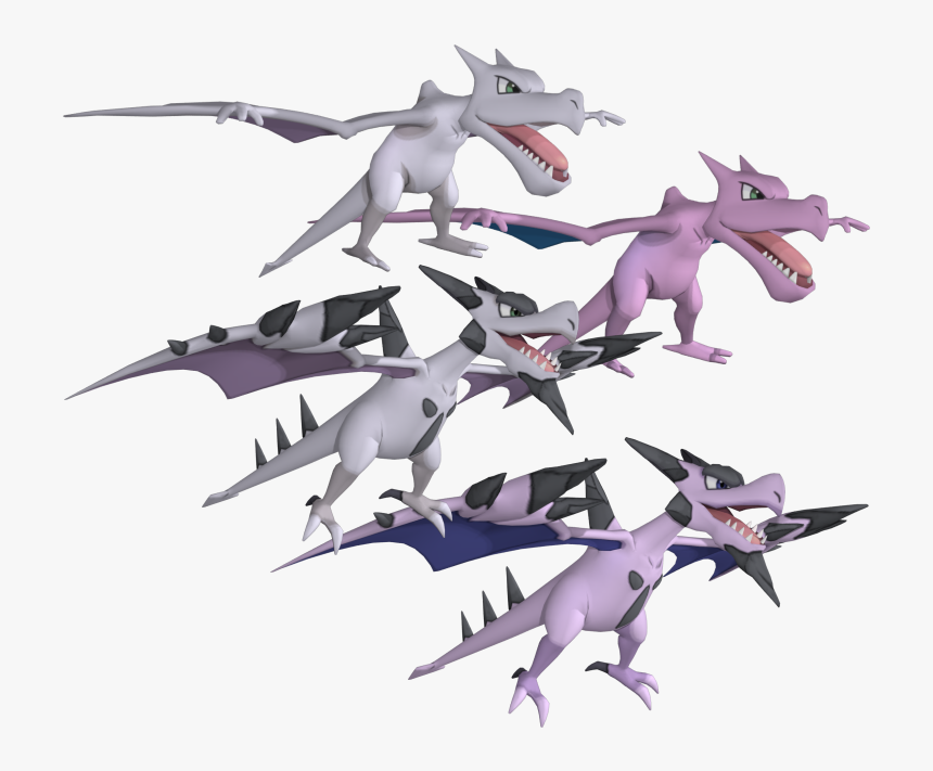 Download Zip Archive - Pokemon Aerodactyl 3d Model, HD Png Download