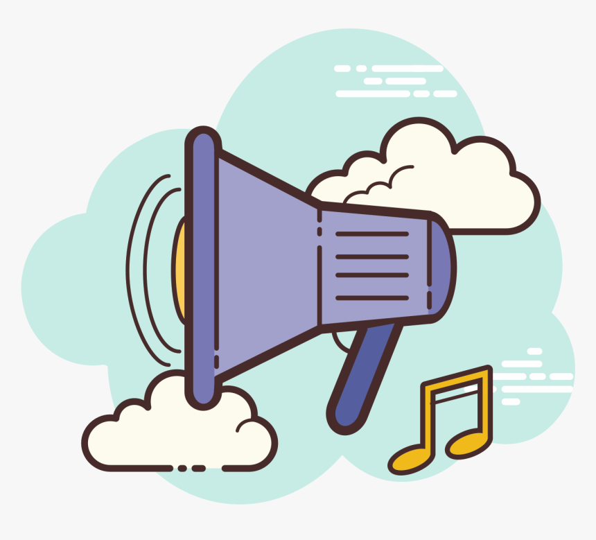 A Speaker Icon Is Represented With A Megaphone Shaped - Transparent Math Icon Png, Png Download