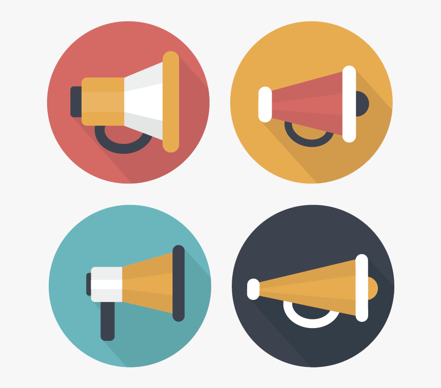 Loudspeaker Megaphone Download Icon - 喇叭 素材, HD Png Download