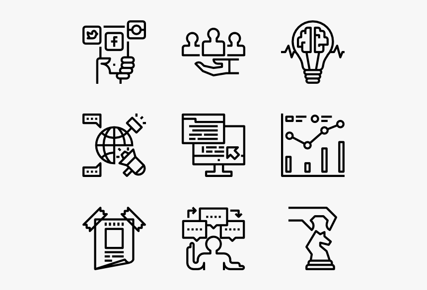 Protest Vector Megaphone - Work Icons, HD Png Download