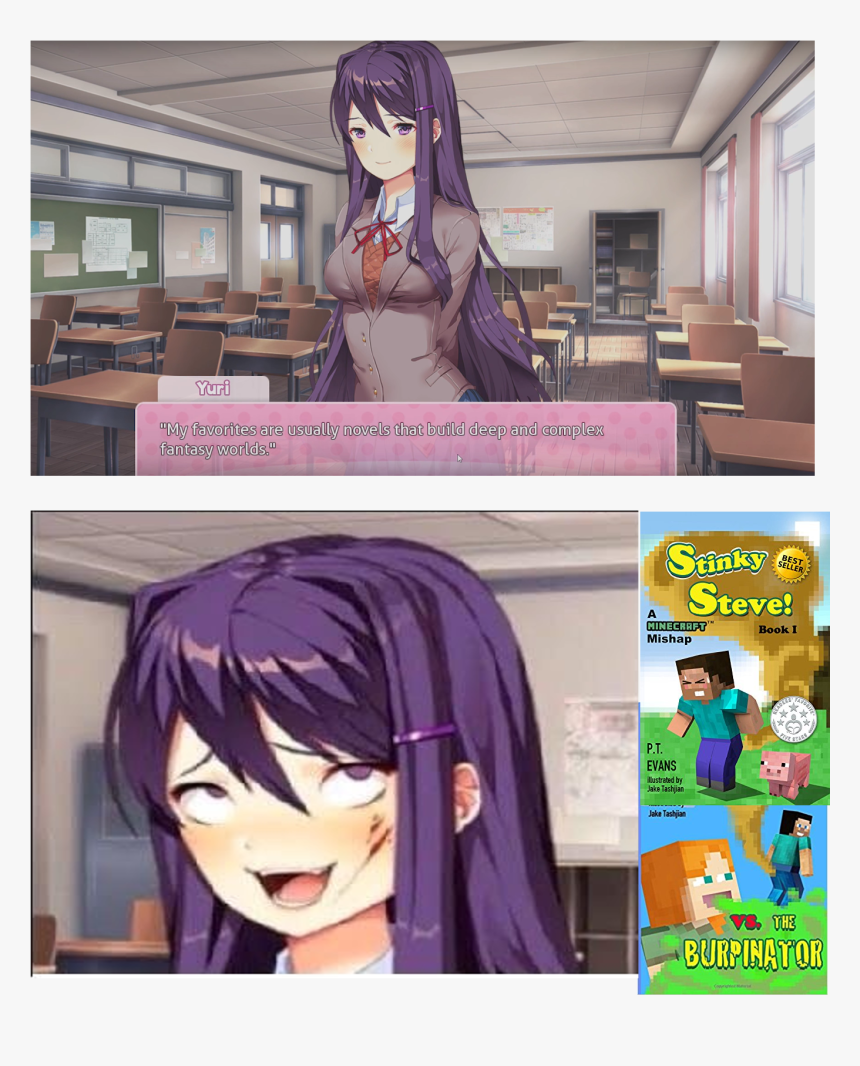 Yuri Doki Doki Png, Transparent Png