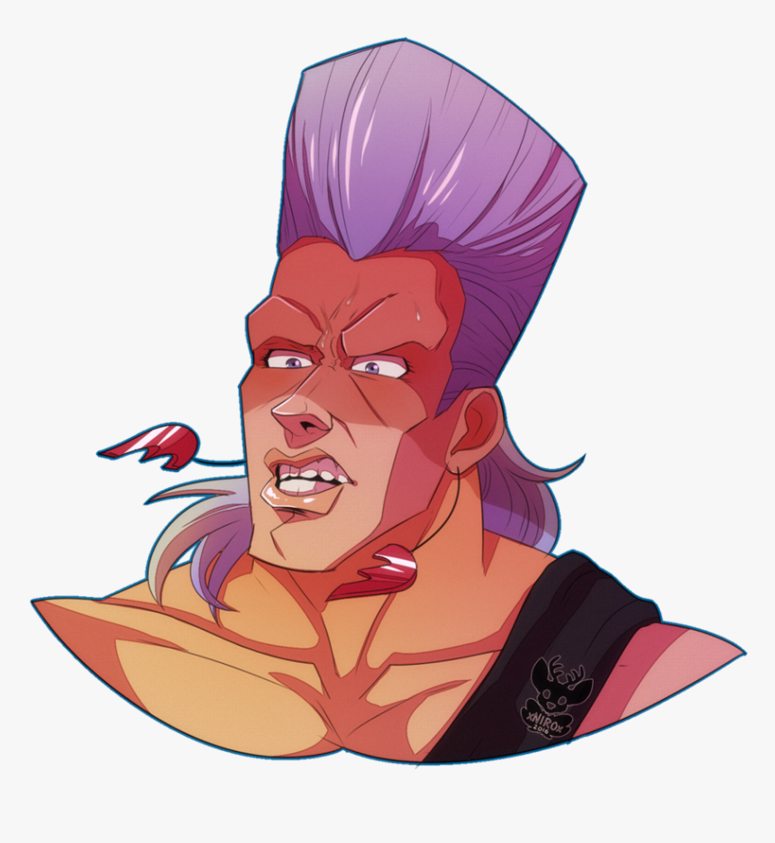Jojo Drawing Polnareff, HD Png Download