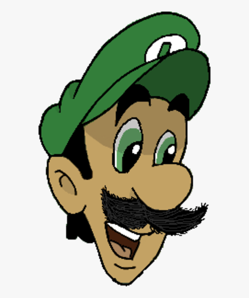 Transparent Mama Luigi Png - Luigi Head Png, Png Download