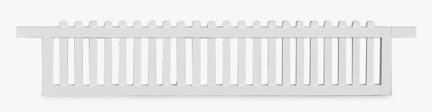 White Equestrian Picket Fence - Picket Fence, HD Png Download