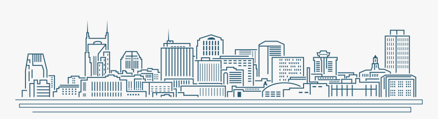 Clip Art About Us Executive Legal - Outline Nashville Skyline Drawing, HD Png Download