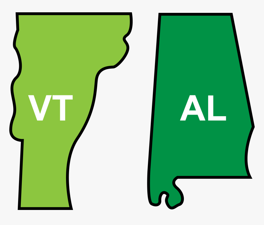 Outline Of Vermont And Alabama , Png Download - Imagens De Evento Adiado, Transparent Png