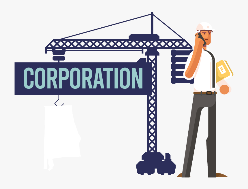 Image Of A Man Forming A Corporation In Alabama - Corporation, HD Png Download
