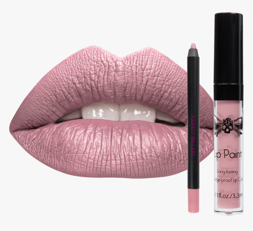 Tattoo Junkee Sugar Lip Paint & Liner Kit - Lip Gloss, HD Png Download