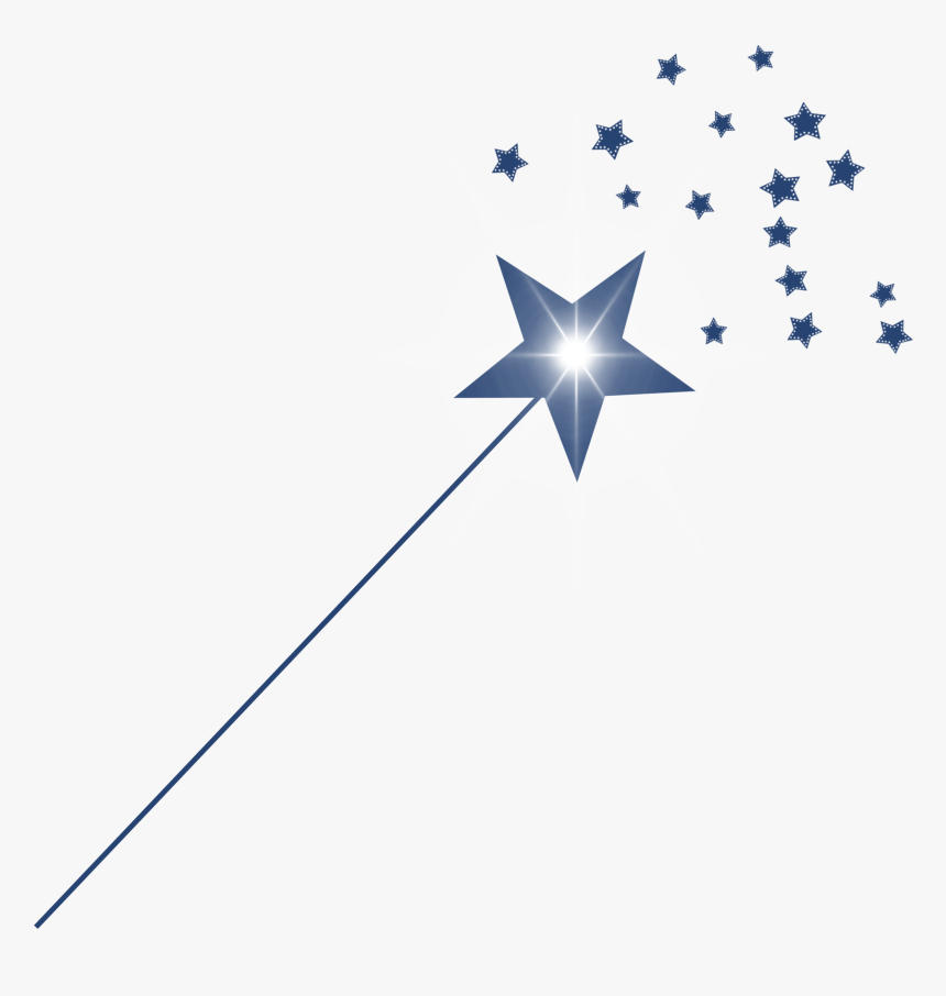 Wand Magic Download Blue, HD Png Download