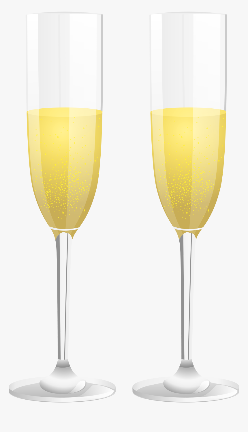 Champagne Glasses Png - Champagne Stemware, Transparent Png