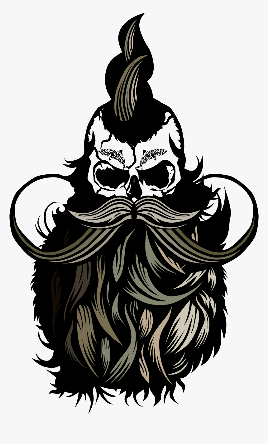 Beard Clipart Texture - Illustration, HD Png Download