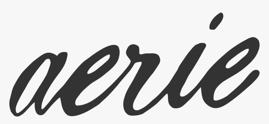 Clip Art Aerie Vector Icon Template - American Eagle Aerie Logo, HD Png Download