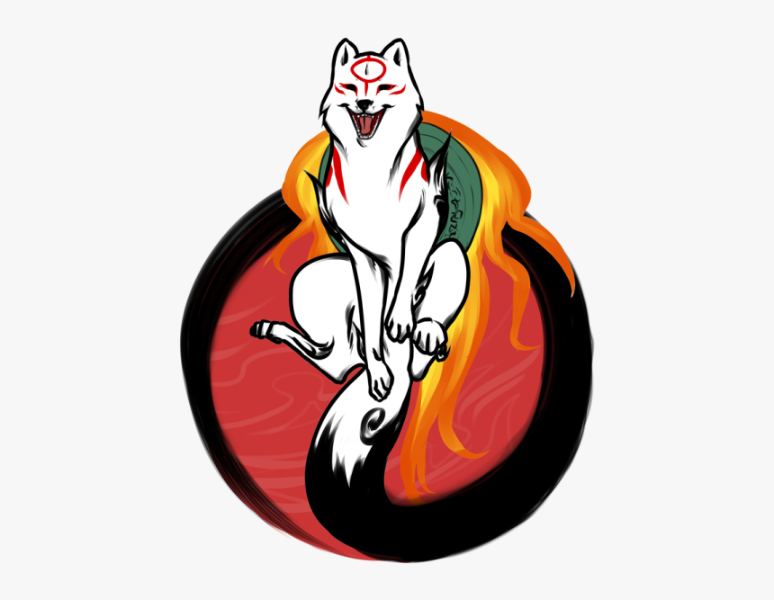 Wolf Amaterasu, HD Png Download