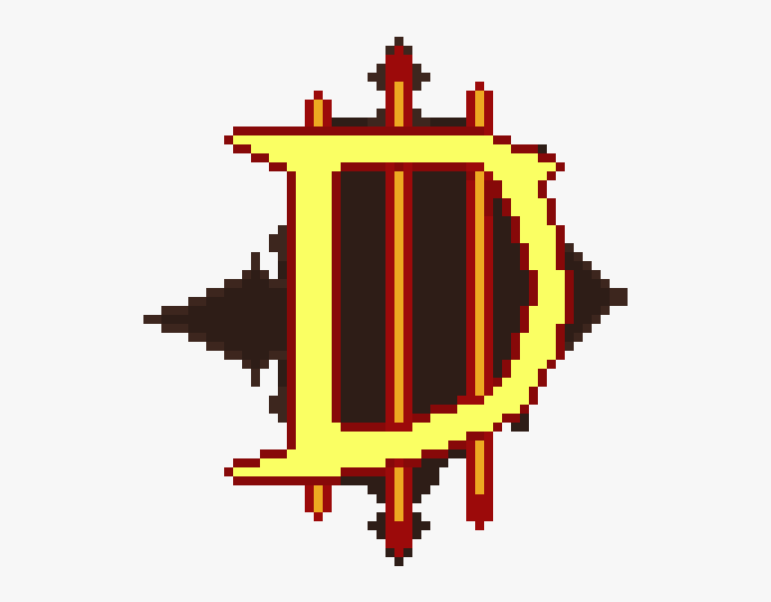 Diablo 3 Pixel Art, HD Png Download