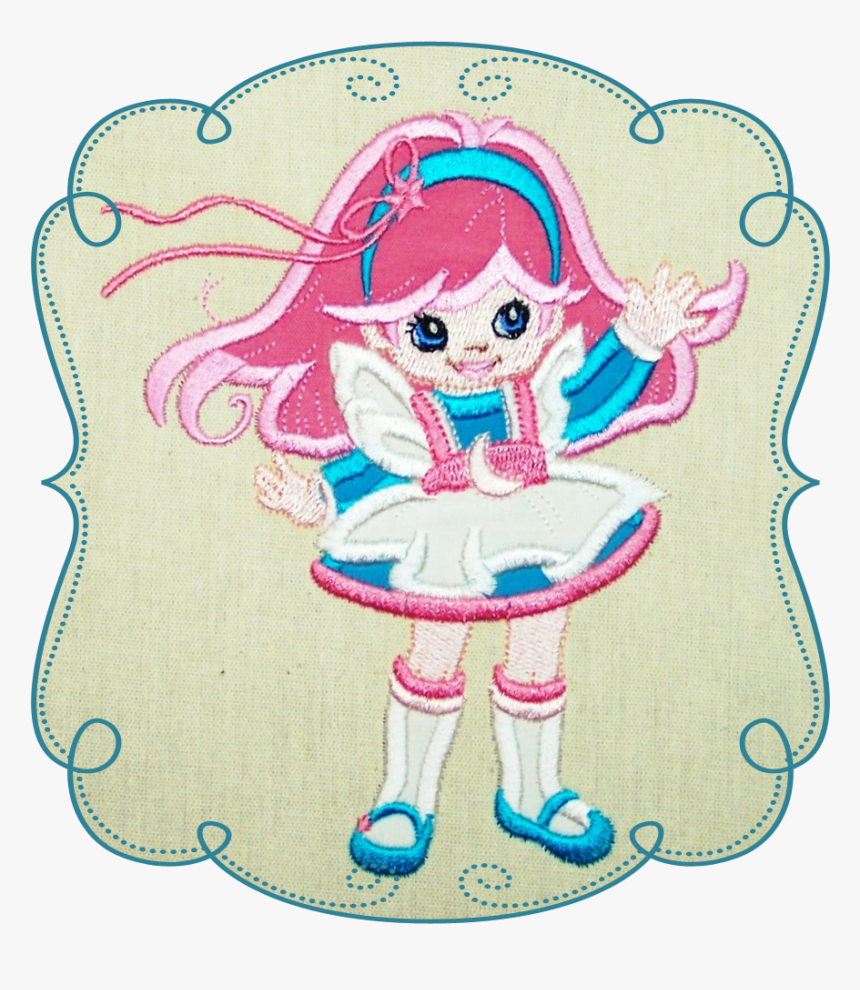 Bubblegum Blush - Cartoon Hand Embroidery Designs, HD Png Download