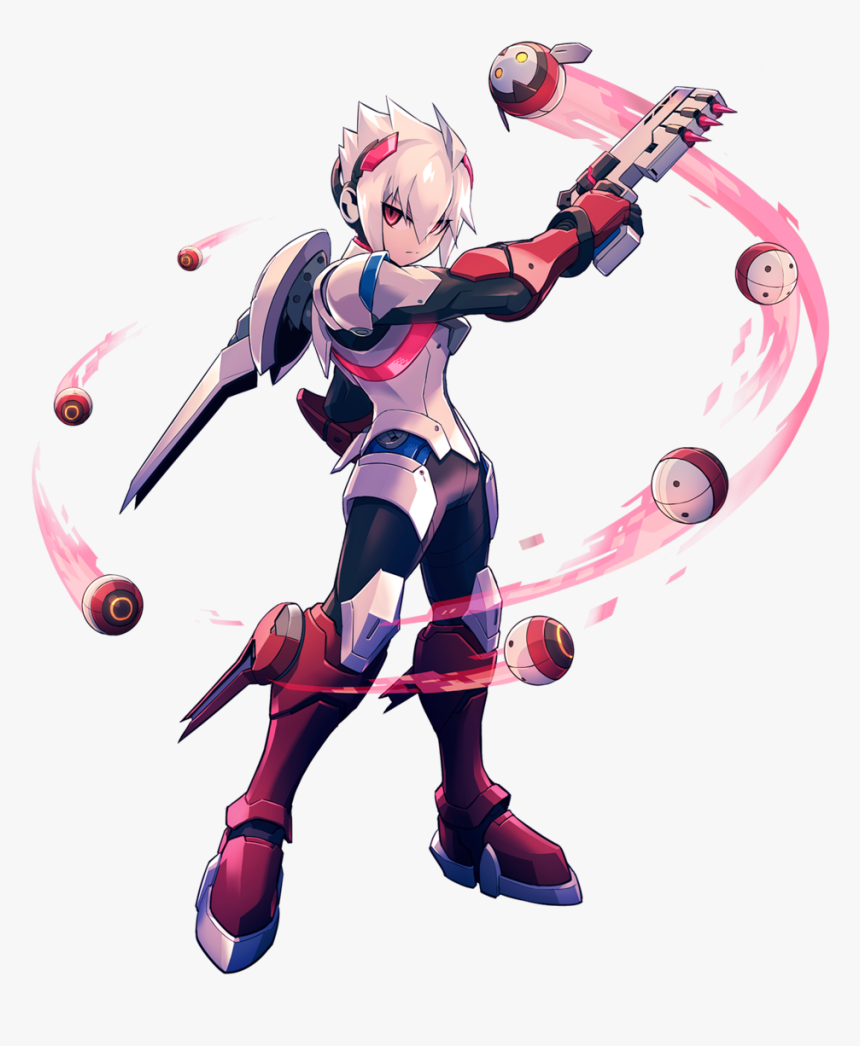 Yuuma Uchida） The Young Man Known As The Luminous Avenger - Gunvolt Chronicles Luminous Avenger Ix Characters, HD Png Download