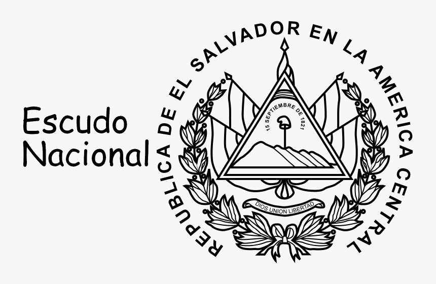 Escudo De El Salvador Png, Transparent Png