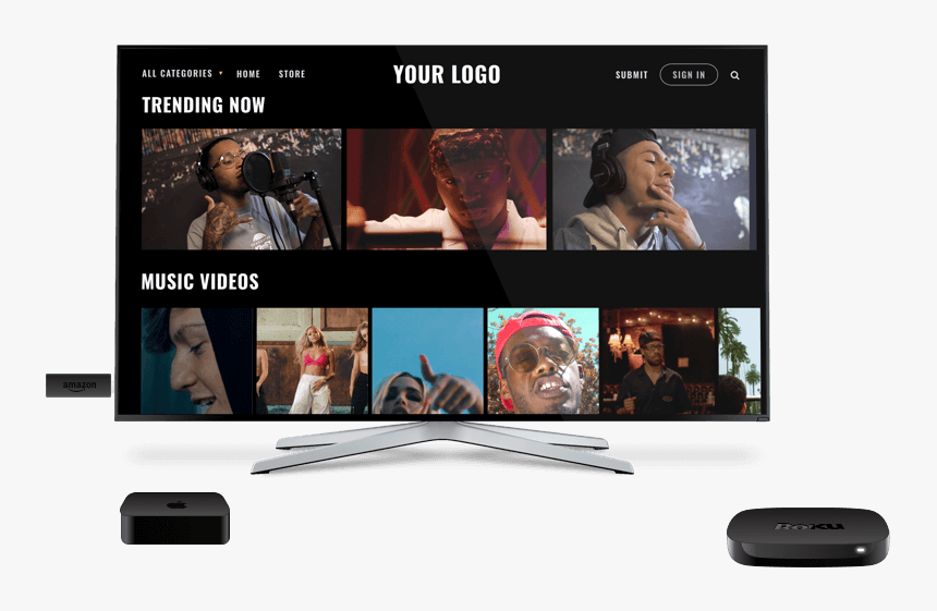 Ott Platform On Tvs - Cable Television, HD Png Download