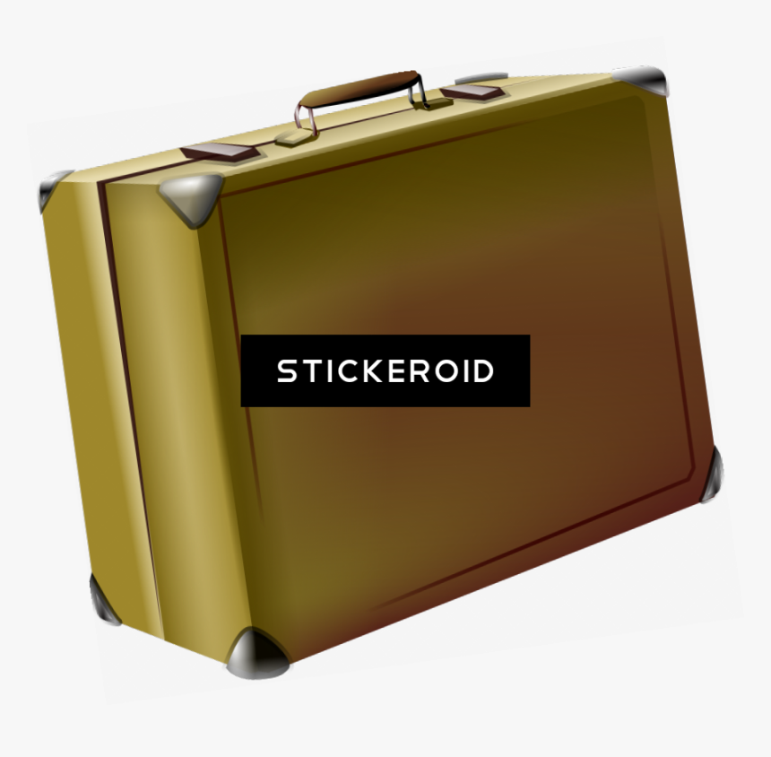 Vintage Suitcase Icon - Transparent Background Suitcase Clipart, HD Png Download
