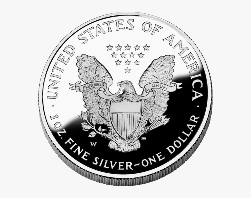 American Silver Coin Png Image - United States Of America Fine Silver One Dollar, Transparent Png