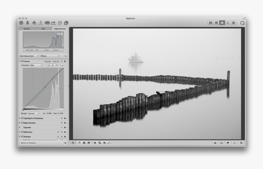 A Subtle Curve Adjustment In Aperture Can Do Wonders - Pier, HD Png Download
