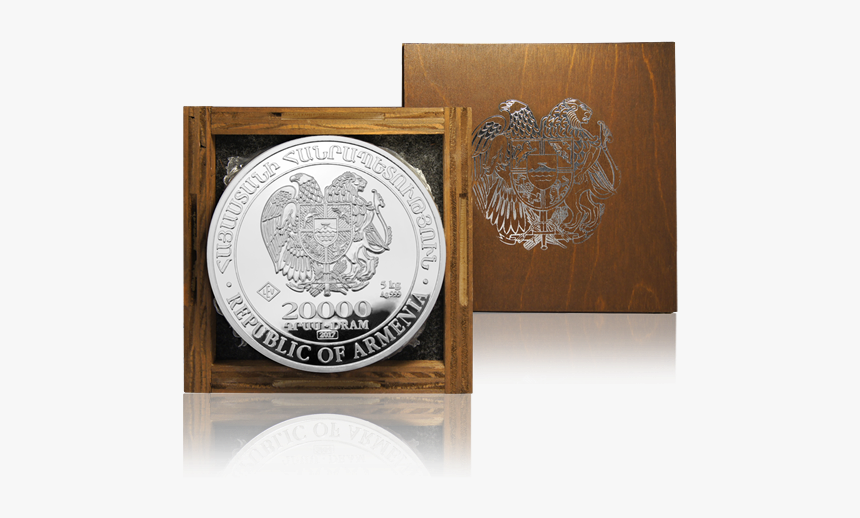 5 Kilo Zilver Munt, HD Png Download
