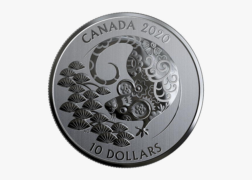 Silver Rat Coin, HD Png Download