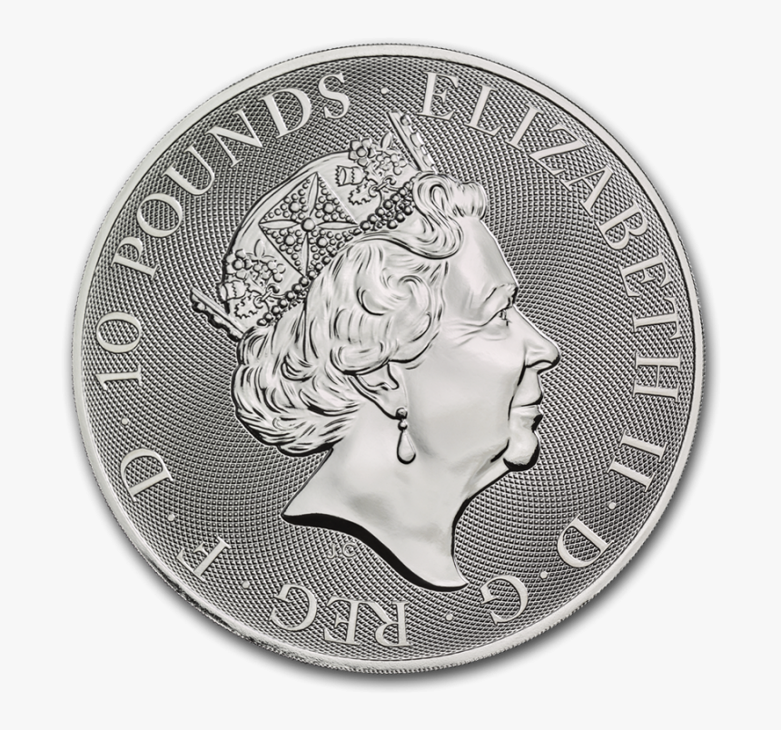 10oz Silver Griffin, HD Png Download