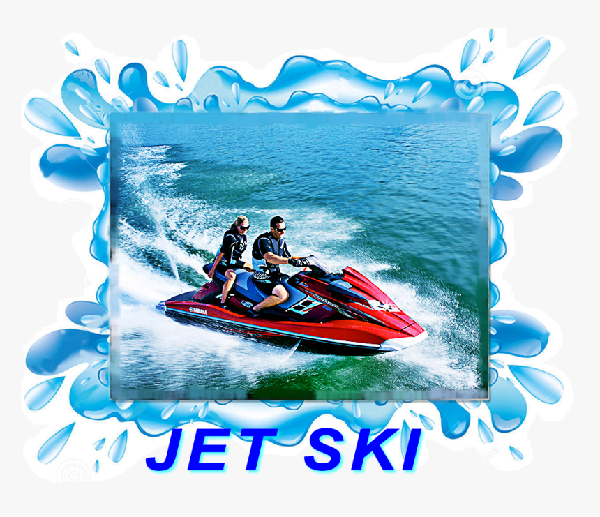 Jet Ski Benidorm - Water Splash Clipart Background, HD Png Download