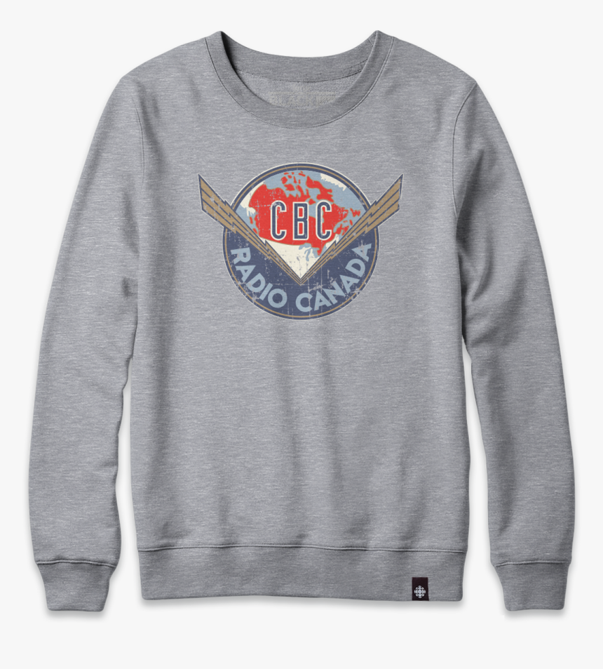 Vintage Cbc Thunderbolt Logo Athletic Gray Crewneck - T Shirt Jumper Women, HD Png Download