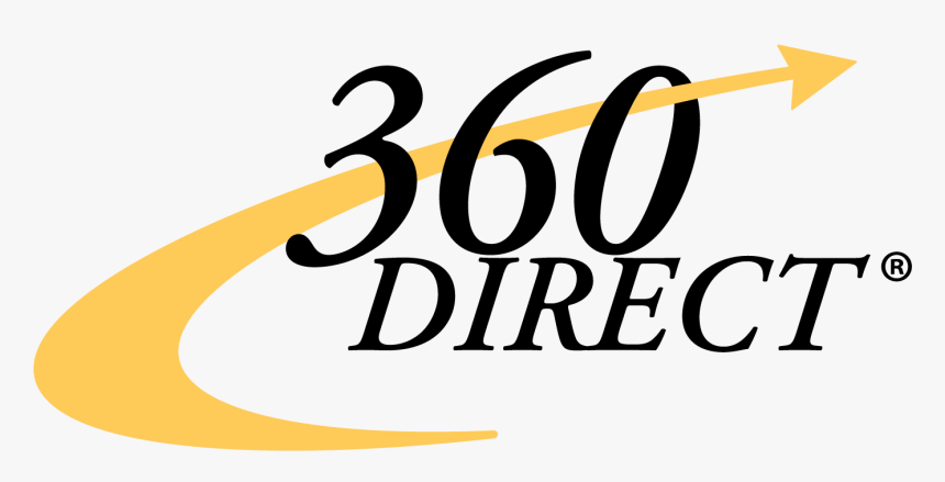 360 Direct Logo - Calligraphy, HD Png Download