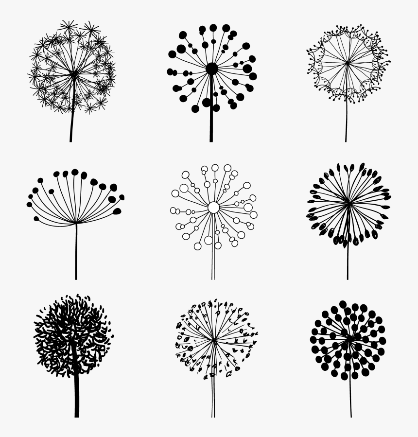 Dandelion Vector Png , Png Download - Dandelion Vector Logo, Transparent Png