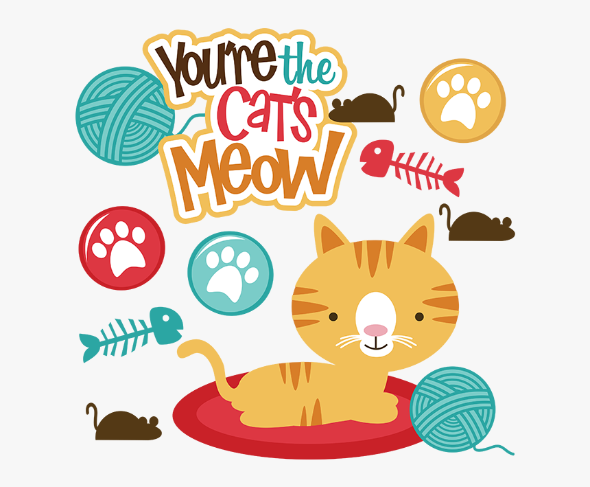 Cat Scrapbook Clipart, HD Png Download