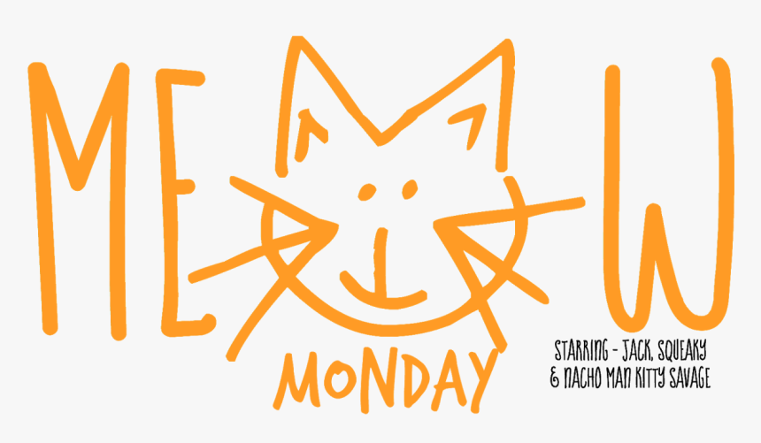 Meow Monday, HD Png Download