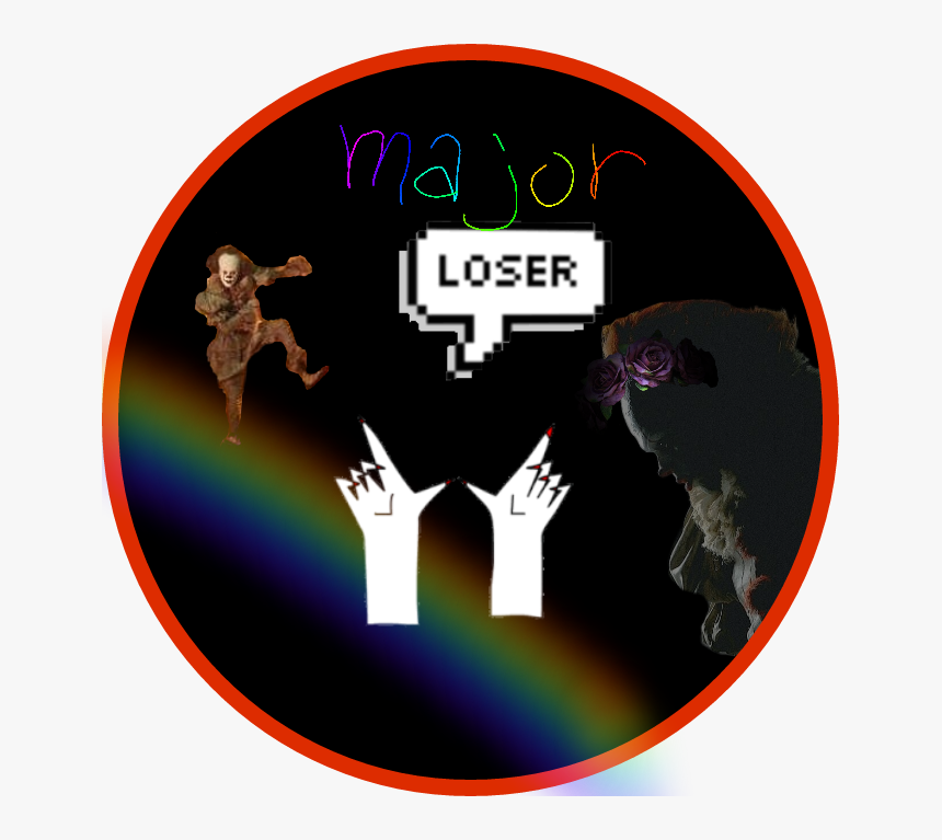 Pennywise Pennywise2017 Itmovie Flowercrown Rainbow - Circle, HD Png Download