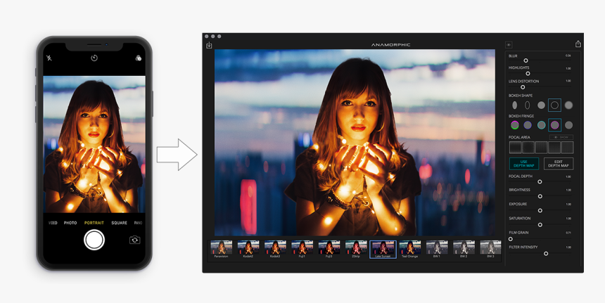 Anamorphic Ios App, HD Png Download