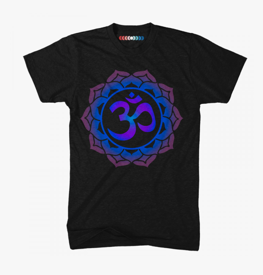 Crown Chakra T Shirt Multi Color - Active Shirt, HD Png Download