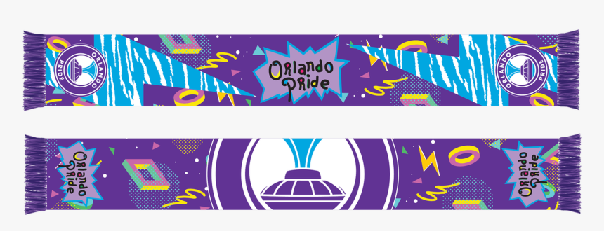 90 S Night Scarf - Illustration, HD Png Download