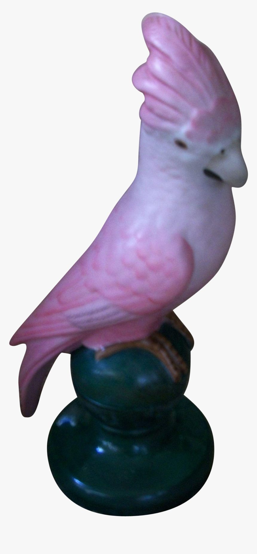Fulper Parrot Cockatoo Perfume Motif Boudoir Lamp 1910-1929 - Cockatoo, HD Png Download