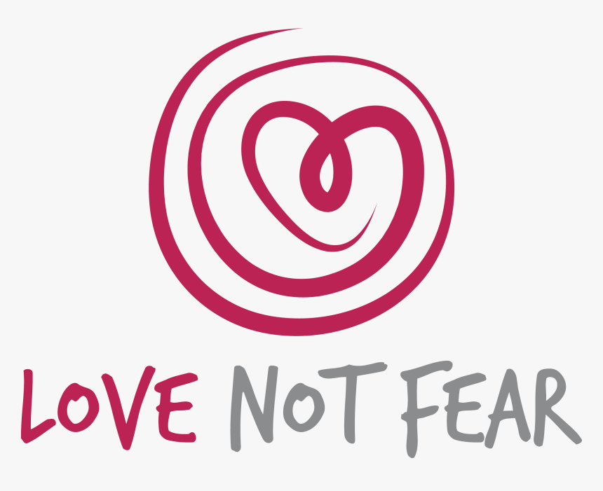 Love Not Fear Png, Transparent Png