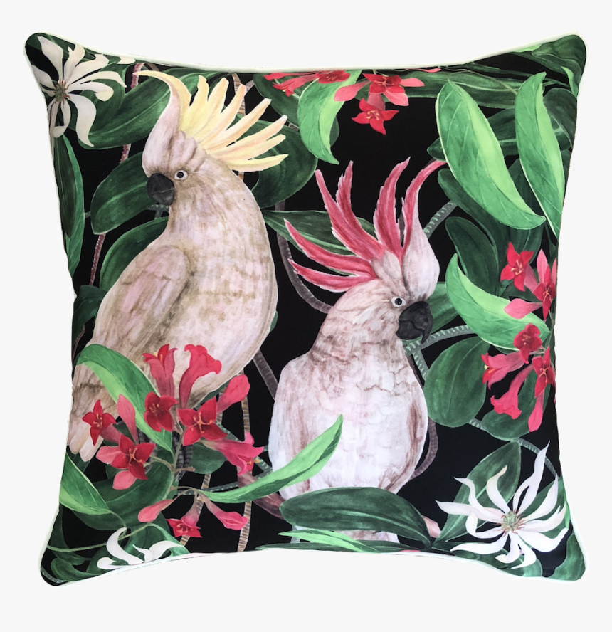 Cockatoo Eden Outdoor Cushion - Cushion, HD Png Download