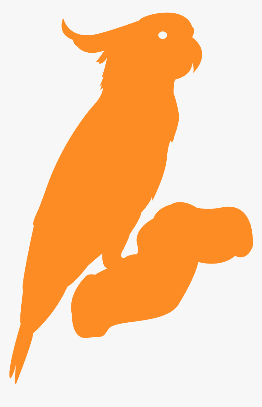 Kakadua Silhuett, HD Png Download