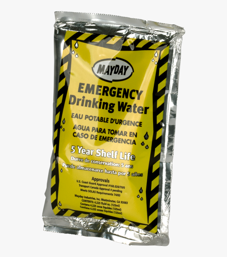 Emergency Water Pouches, HD Png Download