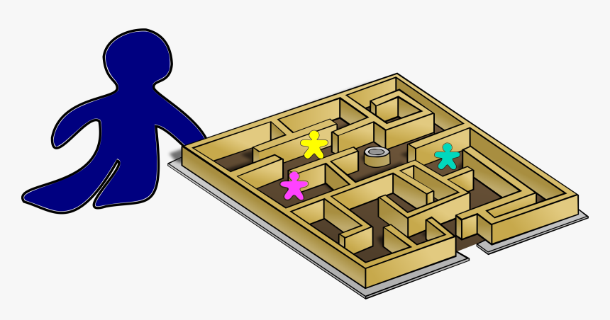 Gingerbread Lab Rats Clip Arts - Maze Clip Art, HD Png Download