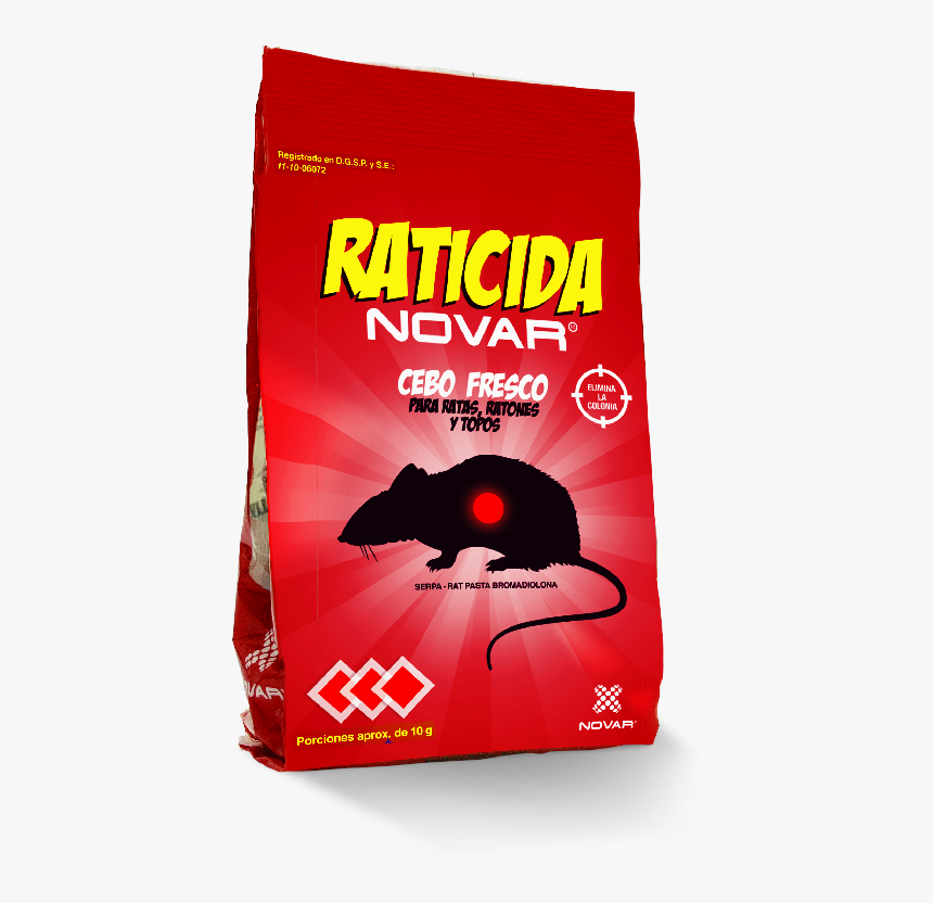 Raticida Novar, HD Png Download