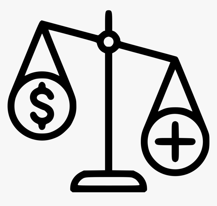 Balance Scales Health Care Money Important - Strengths And Weaknesses Clipart, HD Png Download