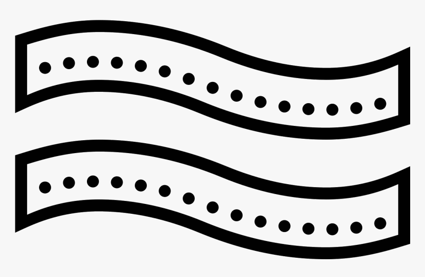 The Icon For Approximately Equal Is Shown As Two Wavy - Line Art, HD Png Download