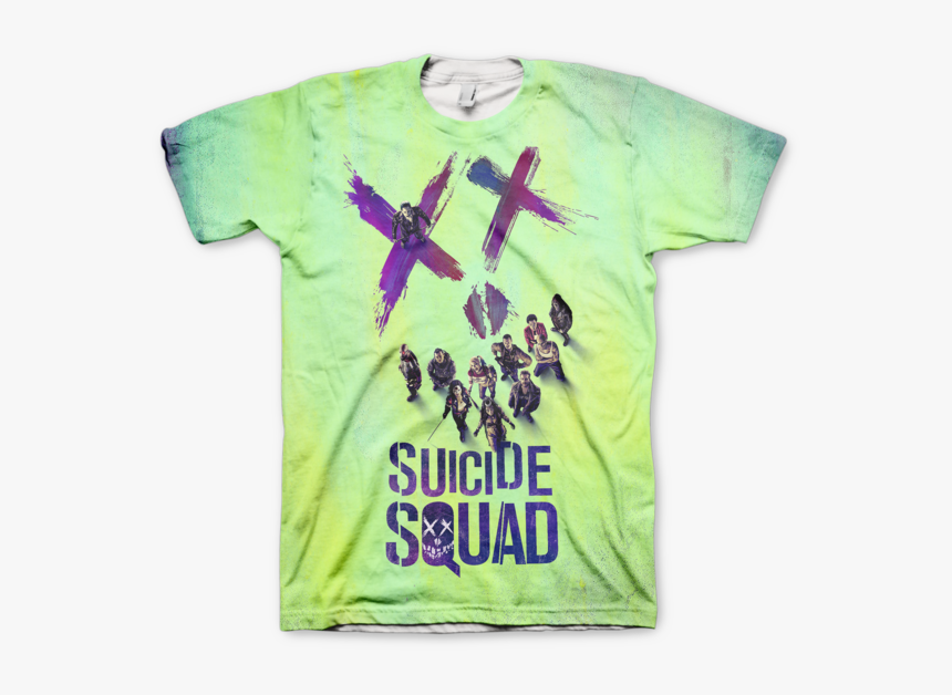 Team Suicide Squad Tee Shirt - Active Shirt, HD Png Download