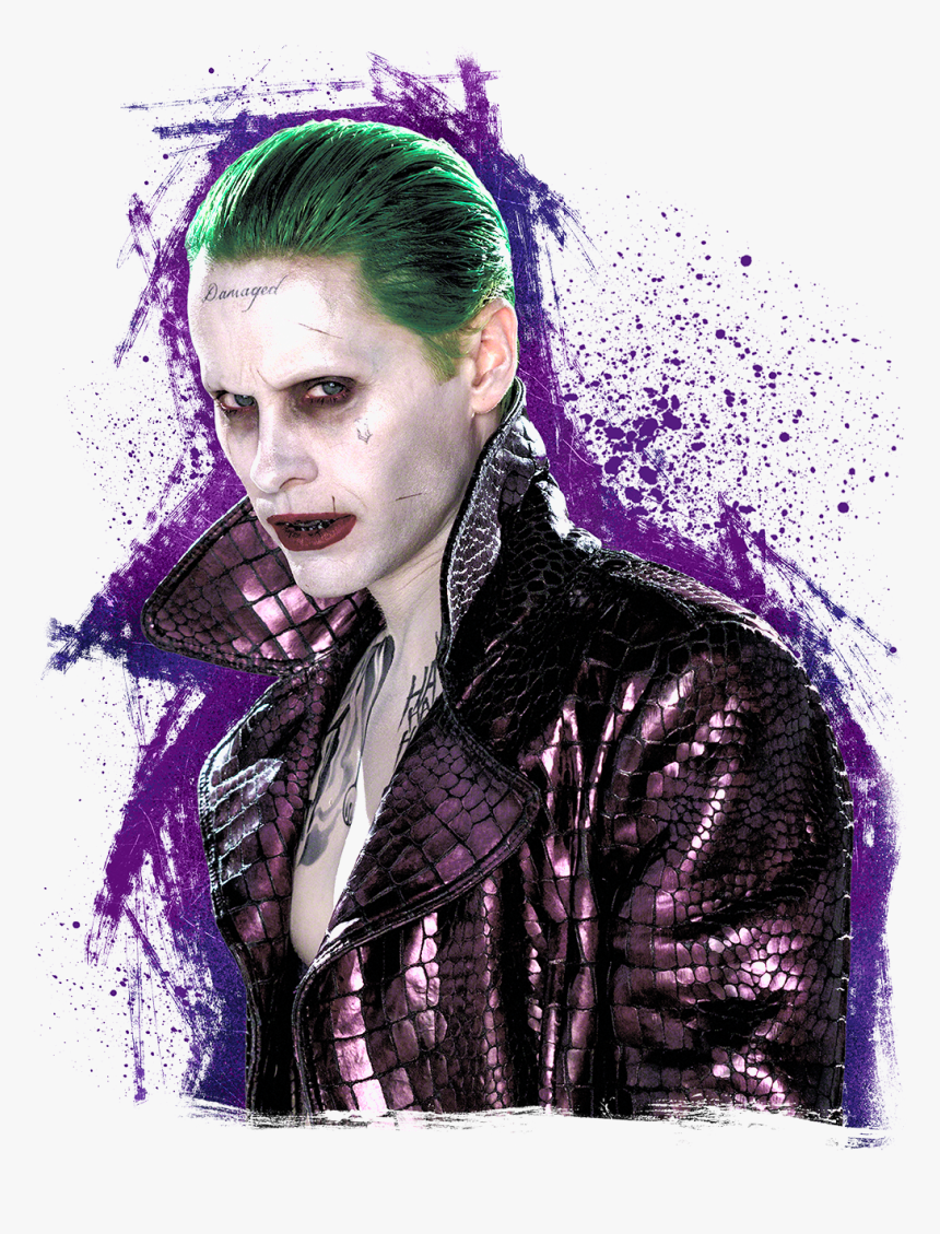 Suicide Squad Joker Stare Women S T-shirt - Joker Suicide Squad Png, Transparent Png
