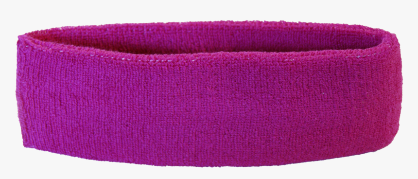 Unicolor Purple Headband / Sweatband - Wool, HD Png Download